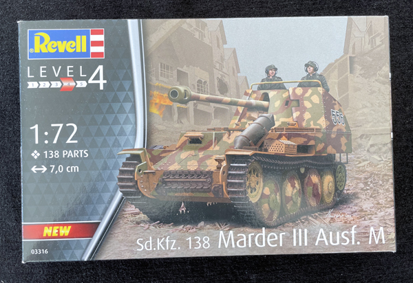 Revell Sd Kfz 138 Marder III Ausf M 1 72 การสรางแบบจำลองสเกลตอนน