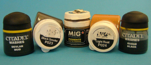 Pigmentos MIG para la intemperie