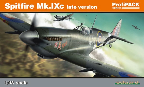 1 HN Ac Eduard Spitfire MkIXc Fin 1.48