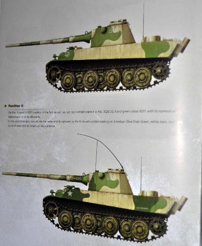 5 BR Ar AK Guía interactiva de perfiles de camuflaje 1945 Colores alemanes