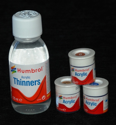 1 HN TM Humbrol Acrylic Thinner