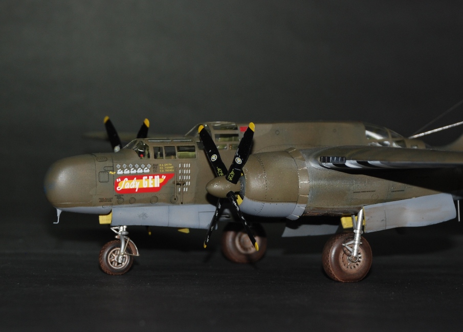 Northrop P-61A Janda Hitam 1:48
