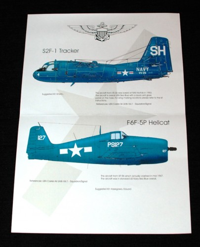 2 HN Ac Calcomanías Blackbird Models US Navy Blues Pt.2, 1.48