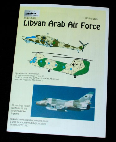 1-HN-Ac-Calcomanías-BM-Libyan-Arab-Air-Force-1