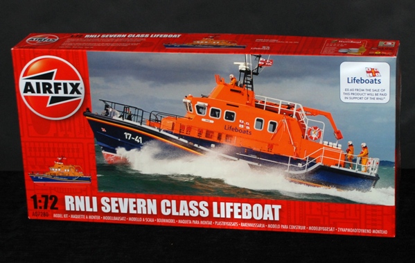 1 HN Ma Airfix RNLI Severn Class Barco Salva-vidas 1.72