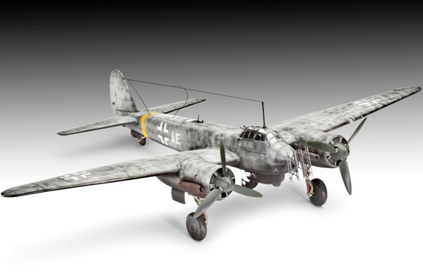 2 HN 交流 Revell 容克斯 Ju 88C6 ZN 1.72