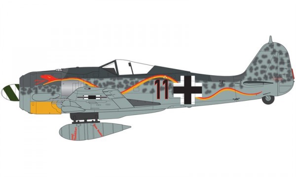 16 HN AC Airfix 福克沃爾夫 Fw 190A-8 1