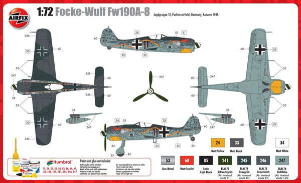 19-HN-Ac-Airfix-福克-沃尔夫-Fw-190A-8-1
