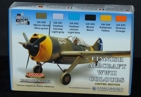 1-HN-TM-Lifecolor-Avion-finlandais-de-la-Seconde Guerre mondiale