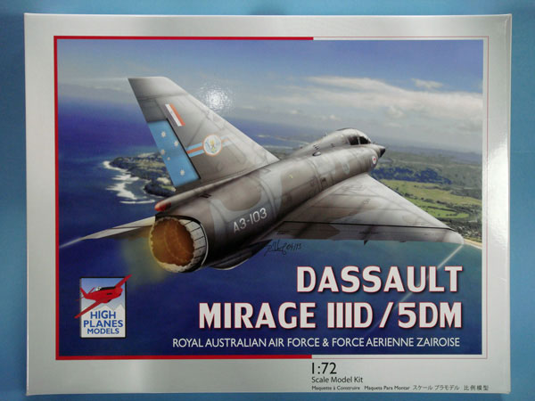1-HN-Ac-高飛機模型-Mirage-IIID-1.72