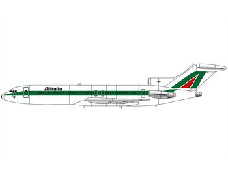 Opzione B - Boeing 727-243, I-DIRI 'Città di Siena', Alitalia, 1982