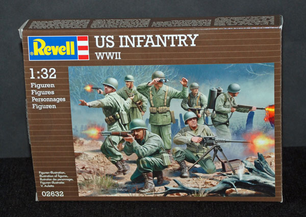 1 HN Ar Revell US Infantry WWII 1.32