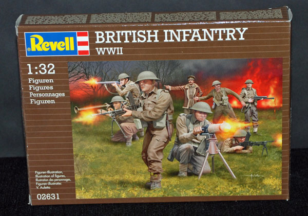 1 HN Ar Revell Britská pěchota 1.32. světová válka XNUMX