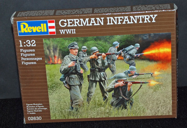 1 HN Ar Revell Infanteri Jerman WWII 1.32