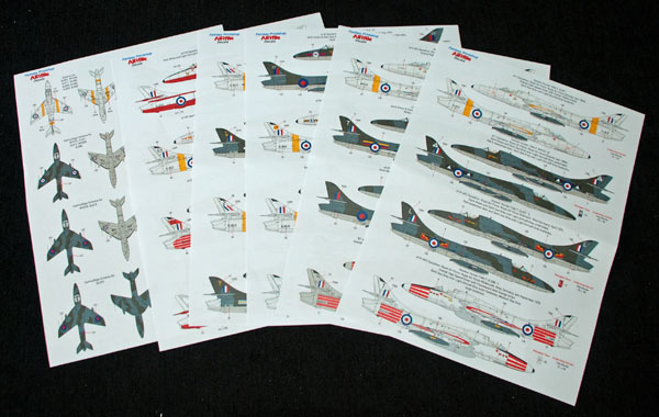 5 HN Ac Decals FP AIRfile Decals Doppelsitz Hunters 1.72