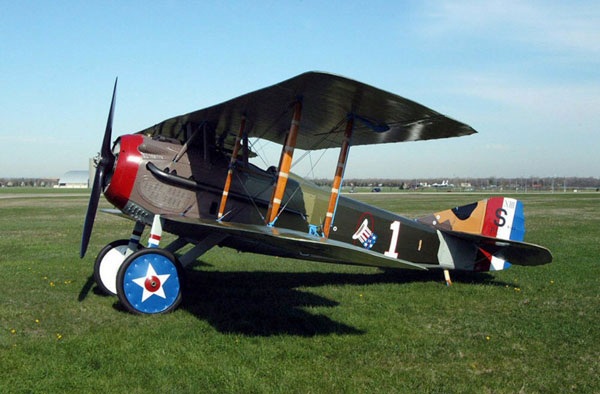 0-HN-Ac-Revell-Spad-XIII-Perang Dunia I-Fighter-1.28