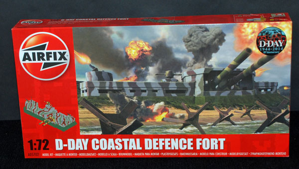 1 HN Ar Airfix D Day Coastal Defense Fort 1.72
