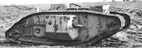 00 BN ArTamiyaイギリス戦車MkIVオスDC1.35 Pt1