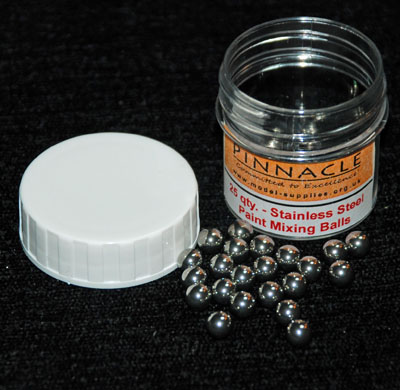 1 кульки для змішування фарби з нержавіючої сталі HN TM Pinnacle MS