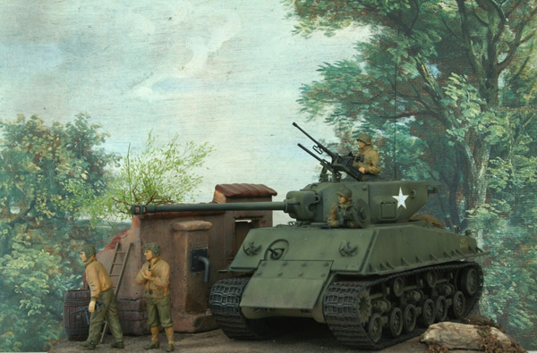 Sherman "expédient" - M4A3(76) HVSS