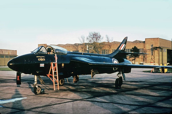 RAF-Черни стрели-Hawker-Hunter-1