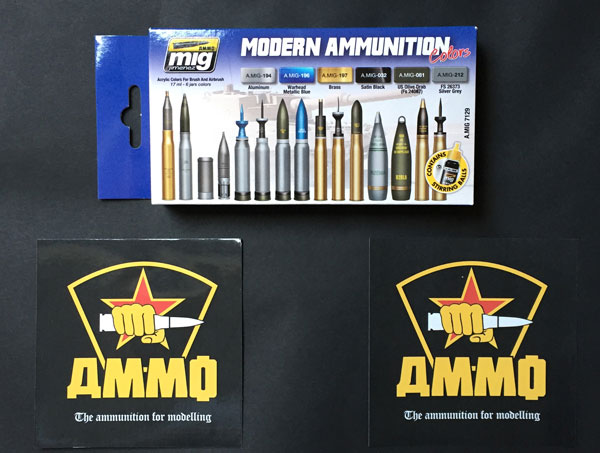 1-HN-Alat-AMMO-Amunisi-dan-senjata-Acrylic-Paint-Sets