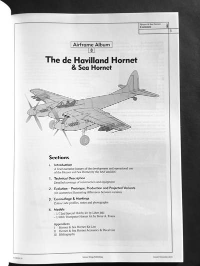 2 BR-Ac-VWP-Airframe Album 8 The de Havilland Hornet and Sea Hornet
