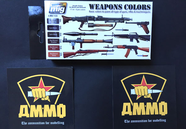 2-HN-Alat-AMMO-Amunisi-dan-senjata-Acrylic-Paint-Sets