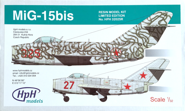 0 BN-Ac-HpH модели-MiG-15 Bis 1.32 Pt1