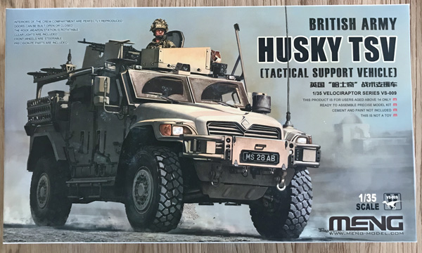 Meng Armée britannique Husky TSV 1:35