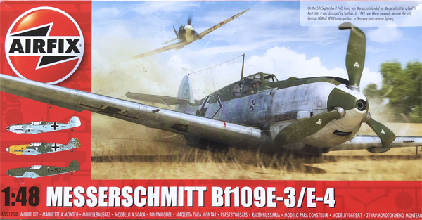 Airfix Messerschmitt Bf109E-3 / E-4 1:48