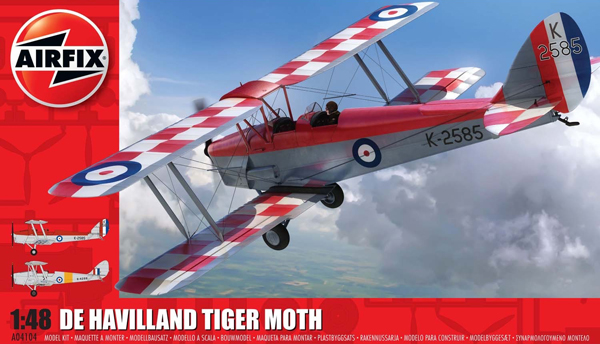 Airfix ของ Havilland Tiger Moth 1:48