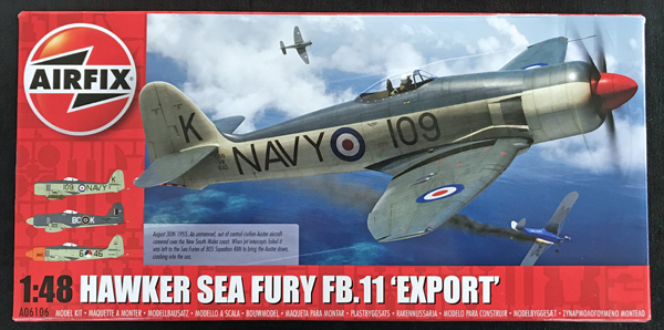 Airfix Hawker Sea Fury, רויאַל יראַקי לופט פאָרס 1:48