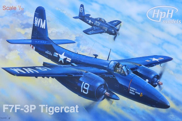 Mudelli HpH F7F 3P Tigercat 1:32