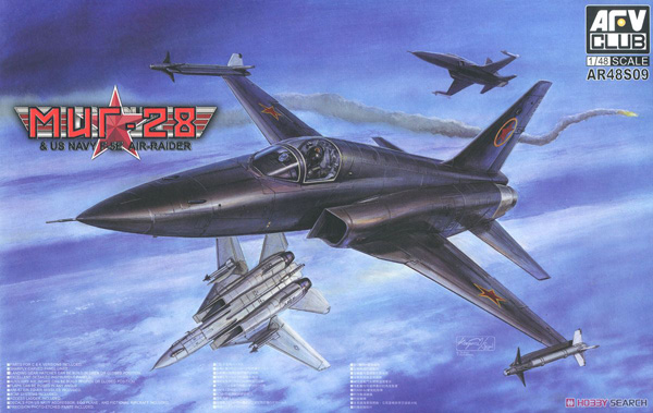 AFV Club MiG-28 Top Gun, F-5E Angkatan Laut AS 1:48