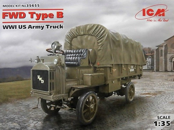 ICM FWD Tipe B WW1 Truk Tentara AS 1:35