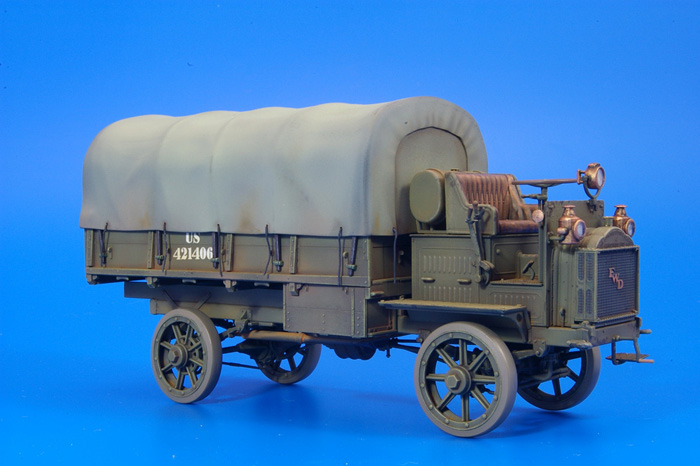 Camión 1:1 del ejército de los EE. UU. De la Primera Guerra Mundial ICM FWD Tipo B