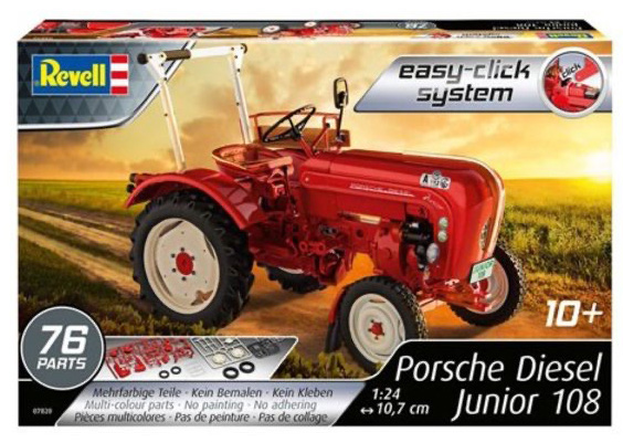 Revell Porsche Diesel Junior 108 Traktor 1:24