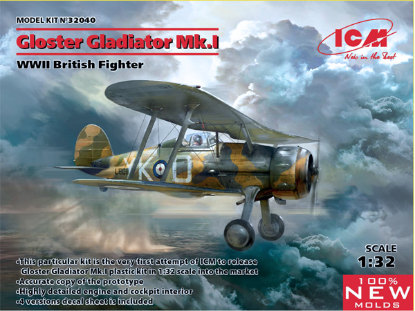 ICM Gloster Gladiator Mk. I