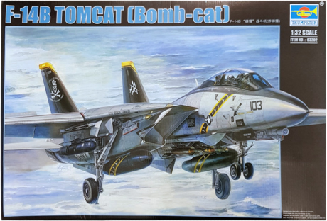 Trwmpedwr Grumman F-14B Tomcat, 1:32