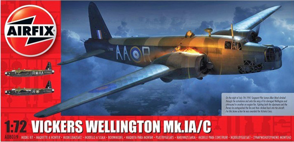 Perbaikan Udara Vickers Wellington Mk.IA.C 1:72