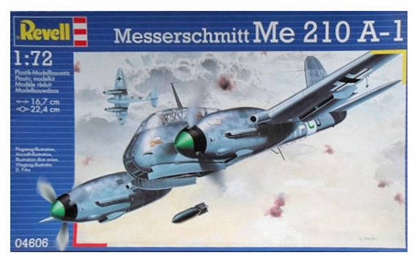 雷維爾梅塞施密特 Me210 A-1 1:72
