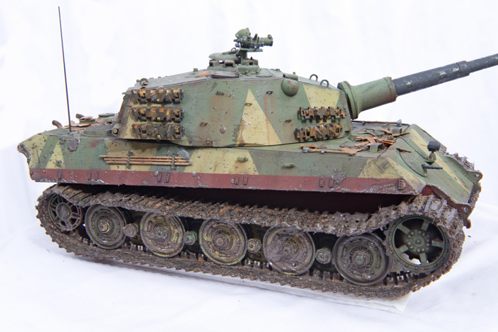 Takom King Tiger Producción tardía Sd.Kfz182 1:35