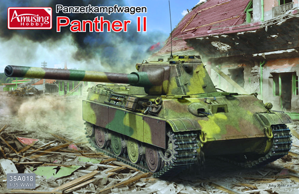 Hobi Lucu Panzerkampfwagen Panther II 1:35