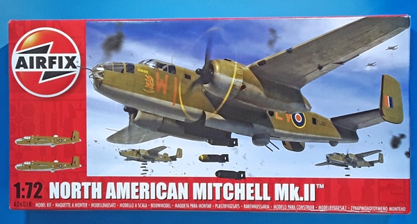 Airfix nordamerikanske Mitchell Mk.II 1:72