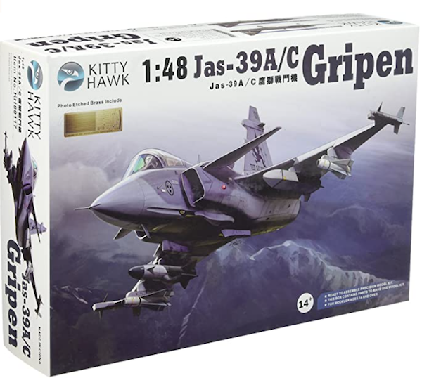 Kitty Hawk Jas-39 AC Gripen 1:48