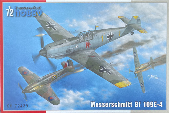 งานอดิเรกพิเศษ Messerschmitt Bf109E-4 1: 72