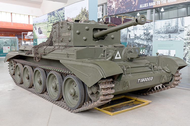 Cromwell Mk.IV au Bovington Tank Museum