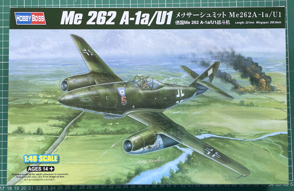 HobbyBoss Messerschmitt Me 262A-1a/U1 1:48
