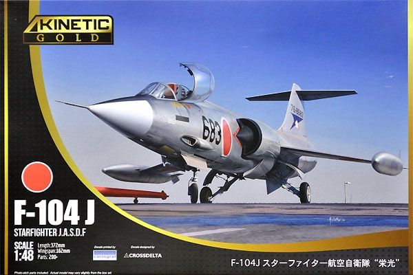 Kinetic Mitsubishi F-104J Starfighter 202 Sqn JASDF 1/48e